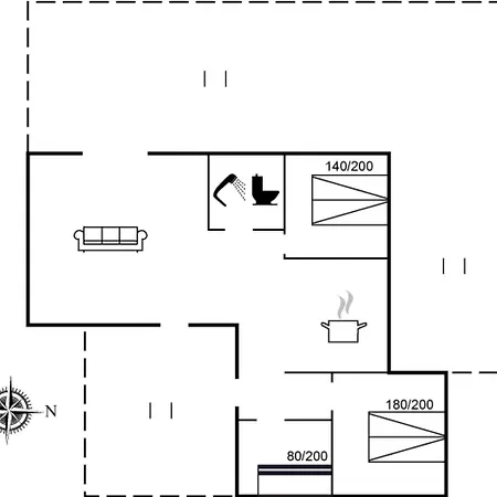 Marit - 150m From The Sea By Interhome Feriehus *